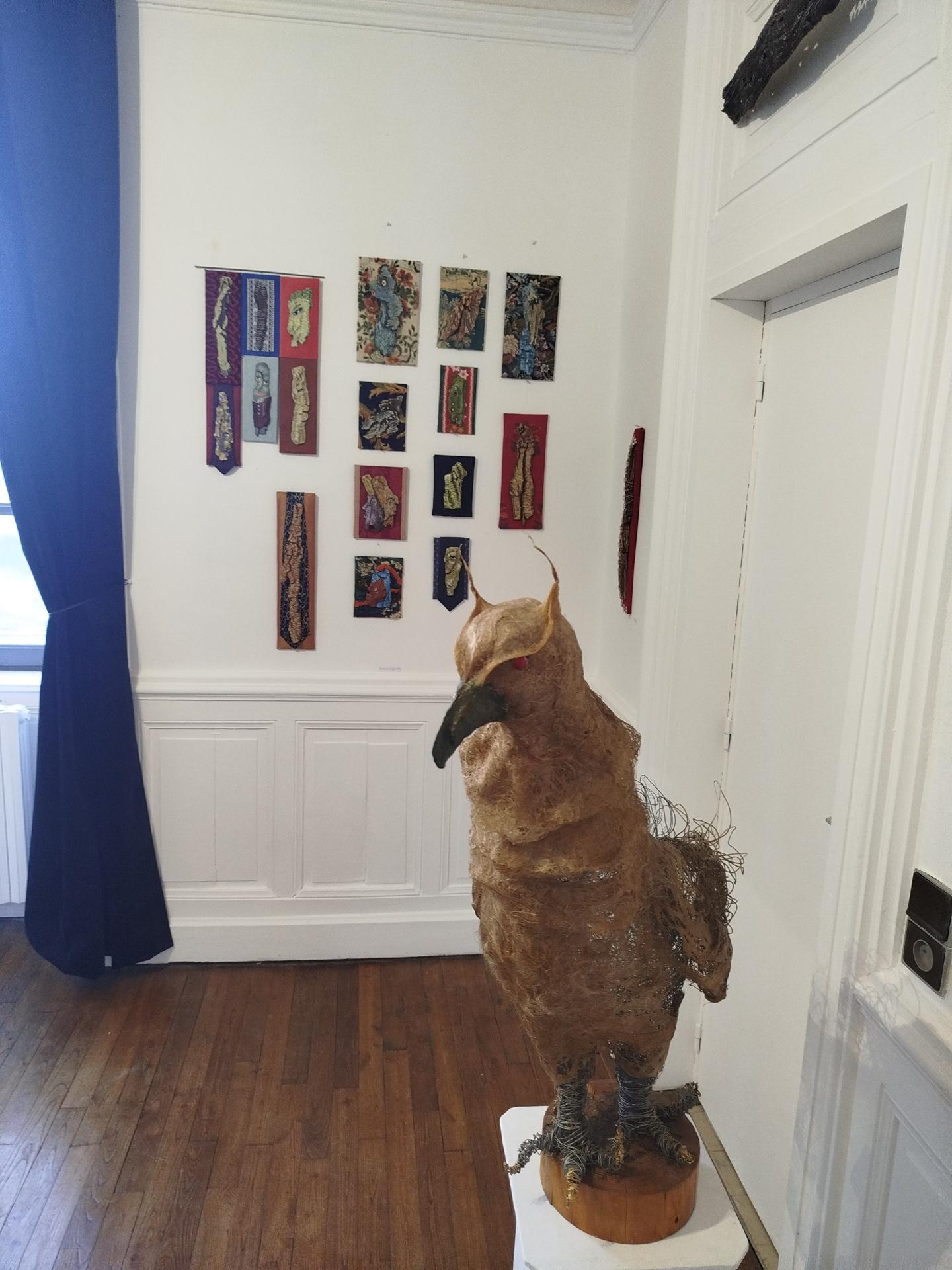 6 artistes du collectif l'art aux champs