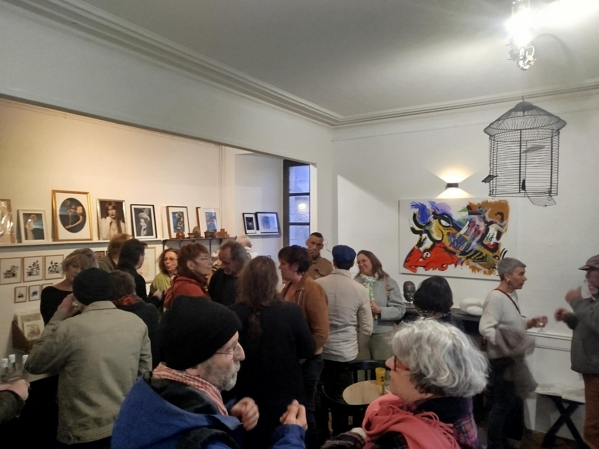 Vernissage de l'exposition
